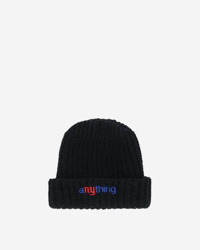 Classic Logo Beanie Black