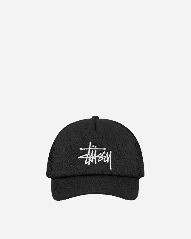 Big Basic Trucker Cap Black