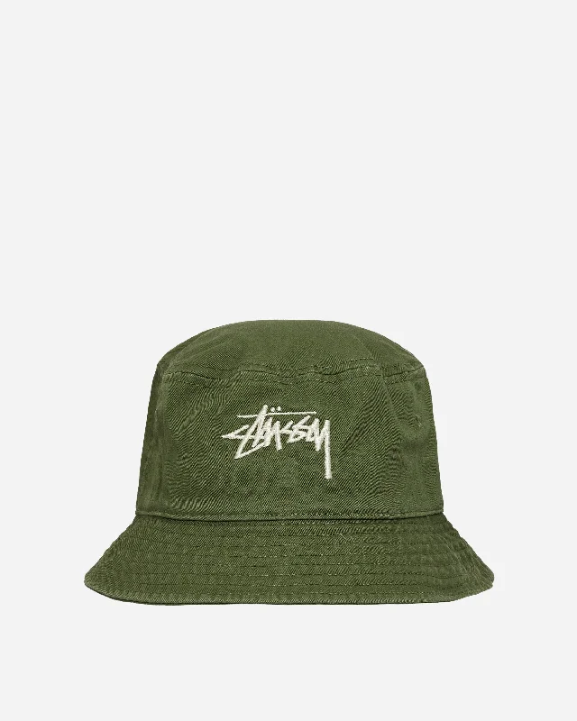 Big Stock Bucket Hat Olive