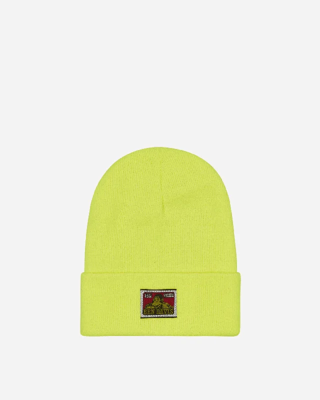 Logo Beanie Safety Yellow