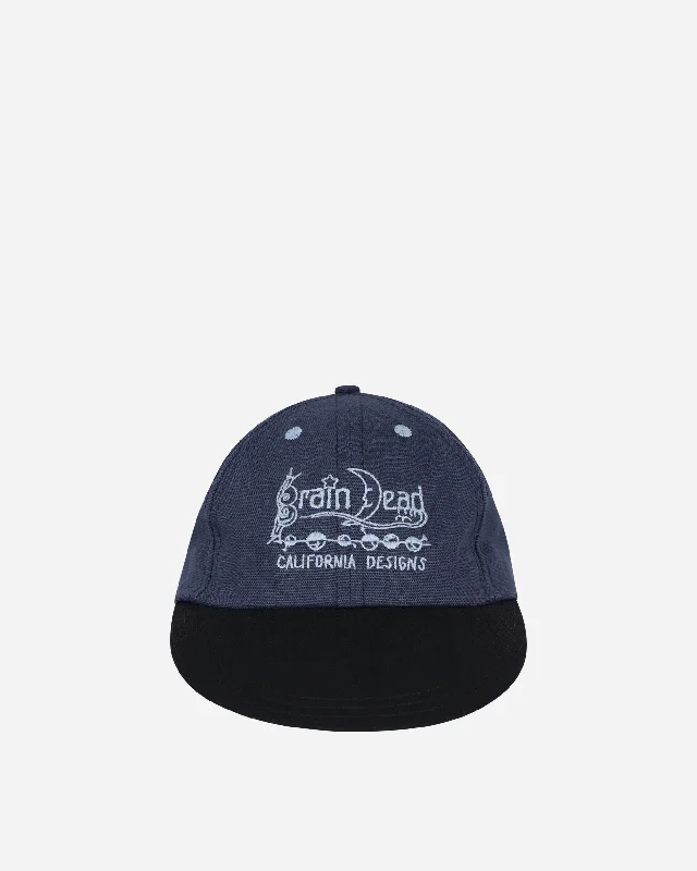 California Designs Long Brim Hat Navy