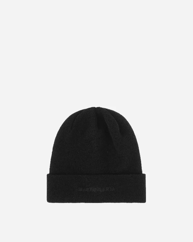 Knit Watch Cap (Type-2) Black