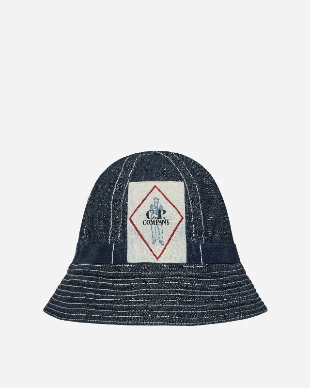 3/1 Denim Bucket Hat Blue