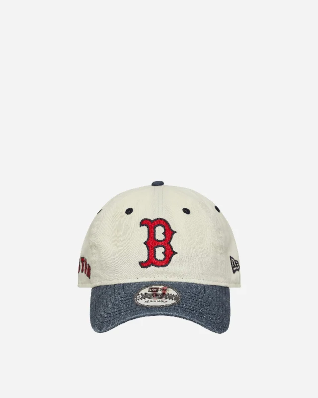 Boston Red Sox Classic Sidescript 9TWENTY Adjustable Cap White