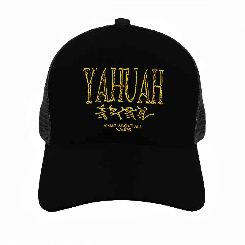 Yahuah-Name Above All Names 01-02 Designer Trucker Cap