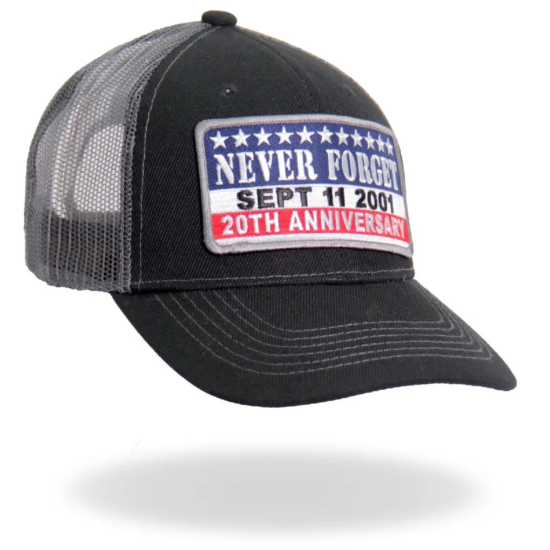 Hot Leathers GSH1038 9-11 Never Forget Truckers Hat