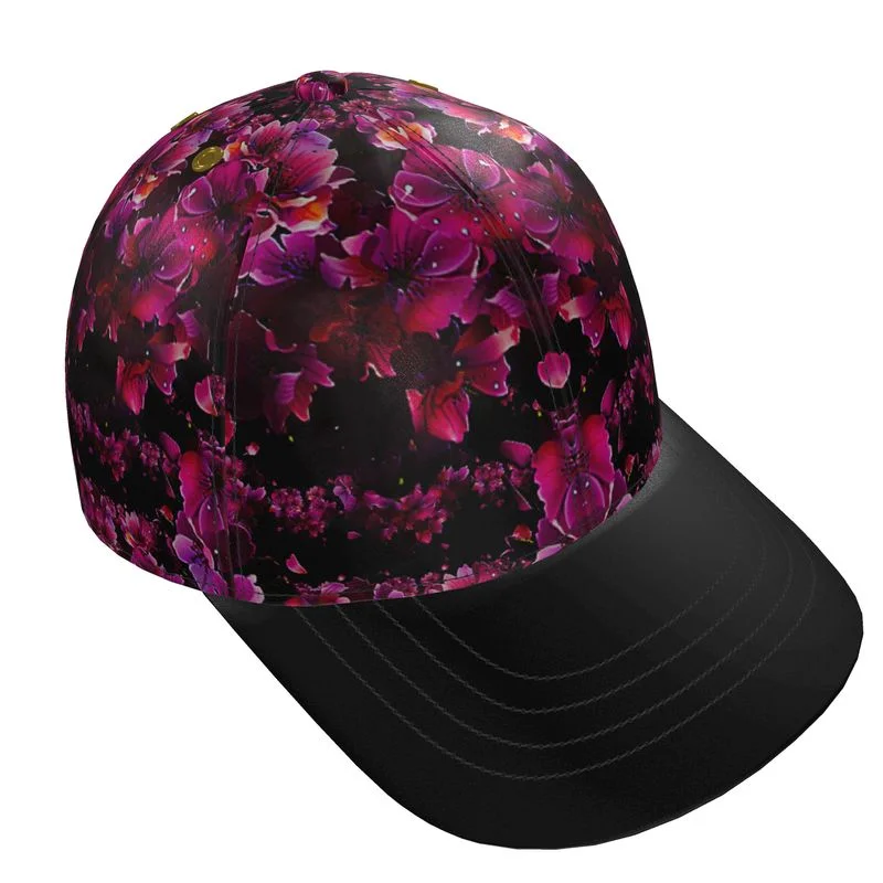 TRP Floral Print 02 Ladies Designer Baseball Cap