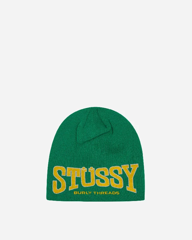 Burly Threads Skullcap Green