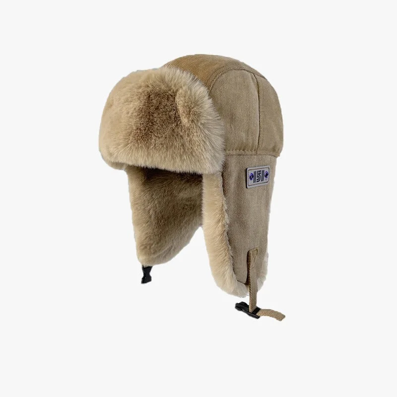 Plush Lined Solid Color Trapper Hat (3 colors)