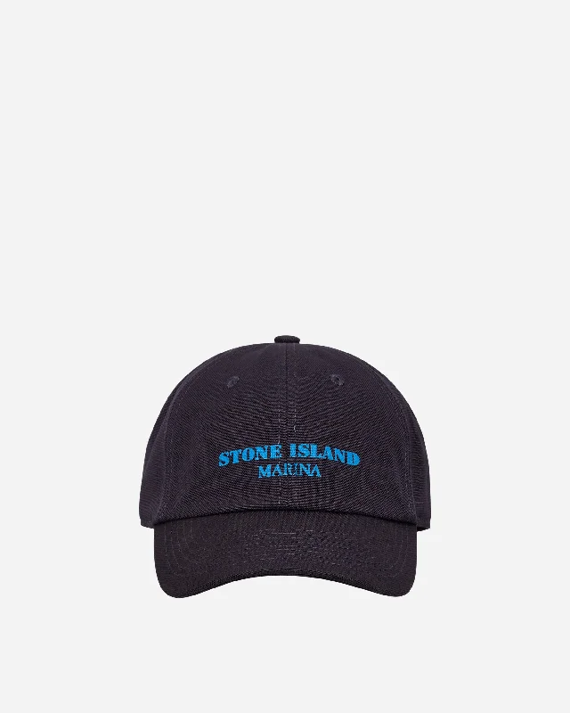 Marina Cotton Canvas Cap Ink Blue