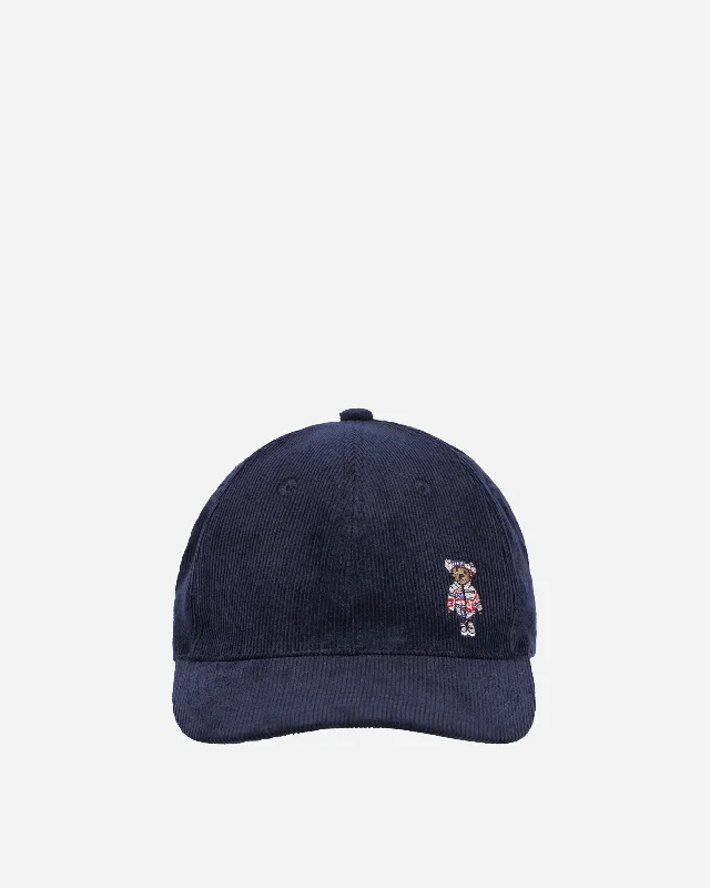 Hysteric Teddy Embroidered Cap Navy