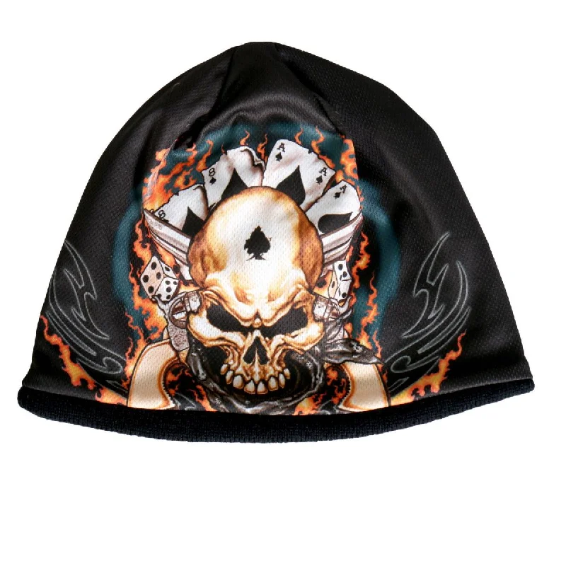 Hot Leathers KHC1021 Sublimated Dead Man Beanie