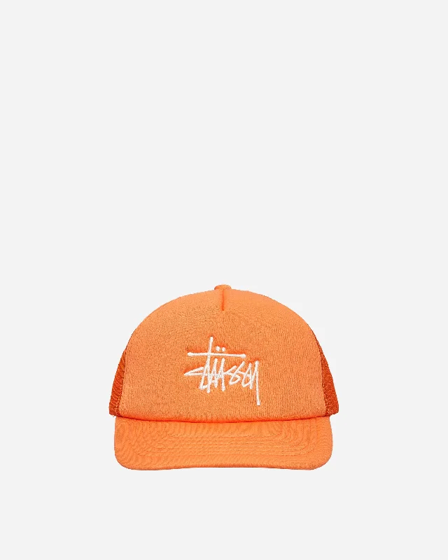 Big Basic Trucker Cap Orange