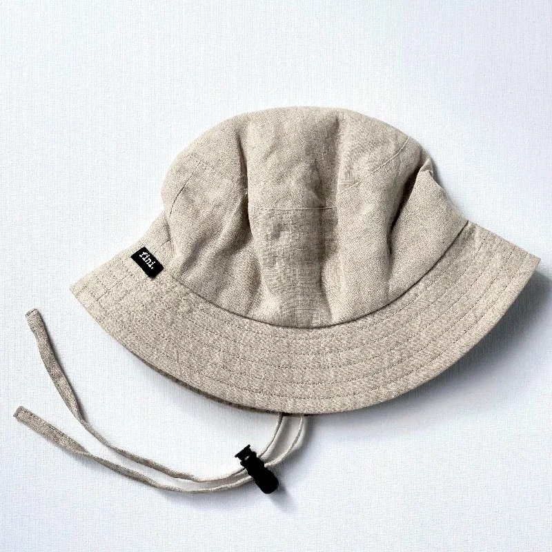 bucket hat | linen