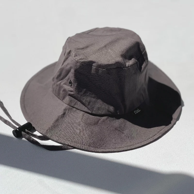 relaxed bucket hat | coal