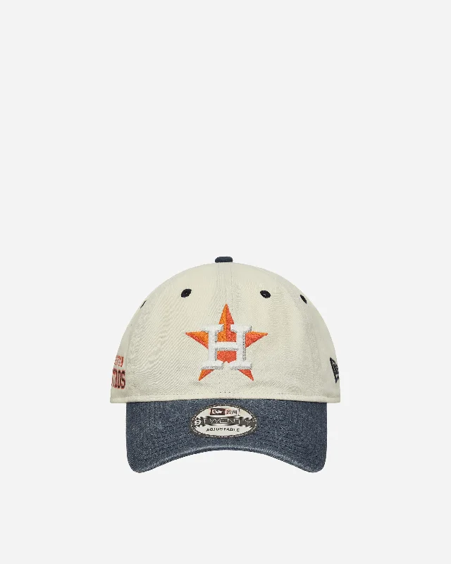 Houston Astros Classic Sidescript 9TWENTY Adjustable Cap White