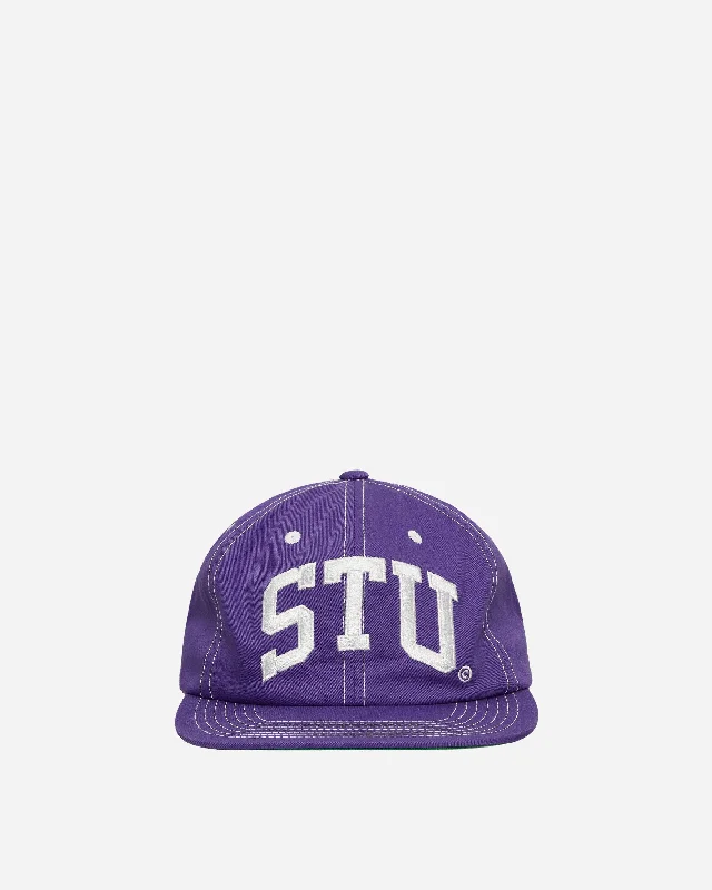 STU Arch Strapback Cap Purple