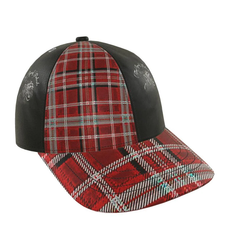 TRP Twisted Patterns 06: Digital Plaid 01-05A Designer Baseball Cap