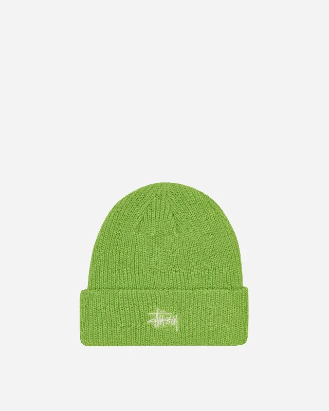 Basic Cuff Beanie Bright Green