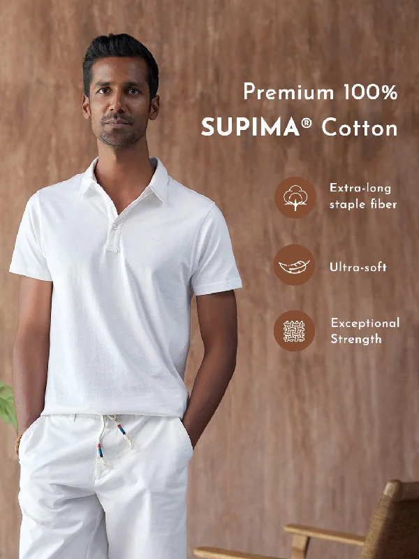 Supima Polo T-shirt - Bliss