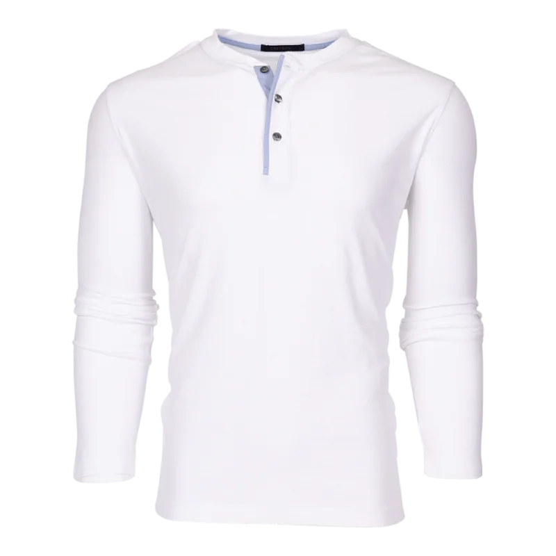 Alpha Slub Long Sleeve Henley