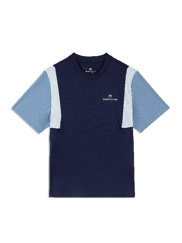 Angolo T-Shirt- Maritime Blue