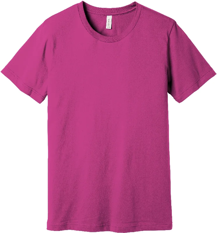 BELLA+CANVAS Unisex Jersey Short Sleeve Tee - Berry