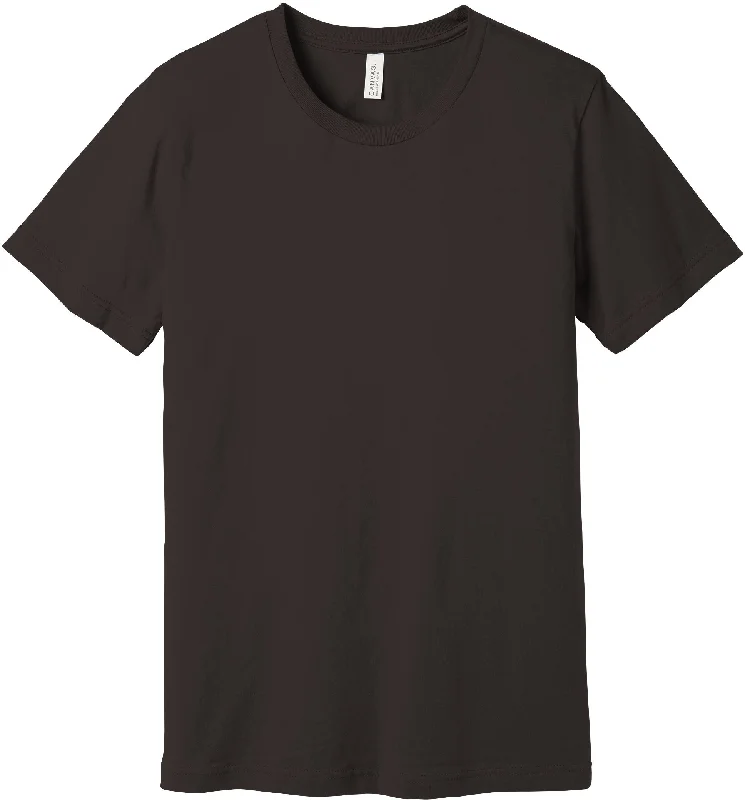 BELLA+CANVAS Unisex Jersey Short Sleeve Tee - Brown