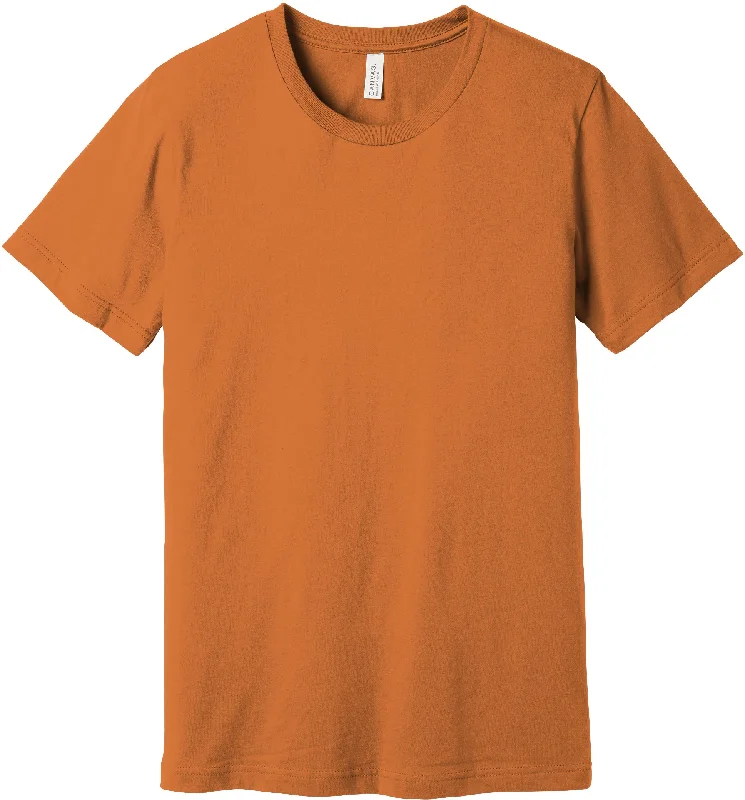 BELLA+CANVAS Unisex Jersey Short Sleeve Tee - Burnt Orange