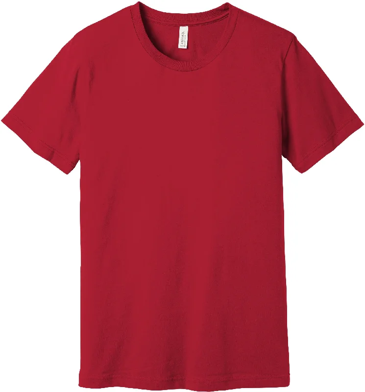 BELLA+CANVAS Unisex Jersey Short Sleeve Tee - Canvas Red