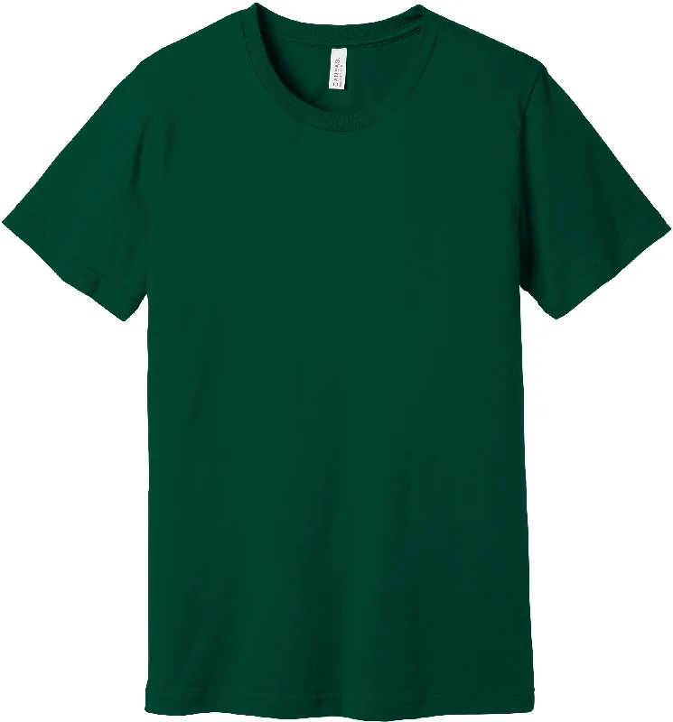 BELLA+CANVAS Unisex Jersey Short Sleeve Tee - Evergreen