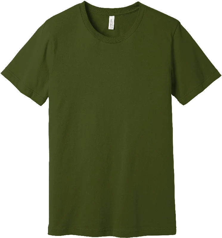 BELLA+CANVAS Unisex Jersey Short Sleeve Tee - Olive