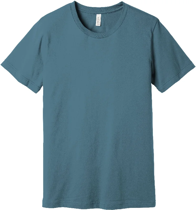 BELLA+CANVAS Unisex Jersey Short Sleeve Tee - Steel Blue