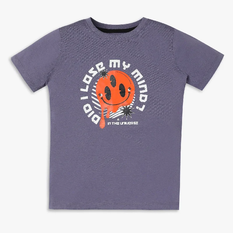 Boys Regular Fit Graphic T-Shirt