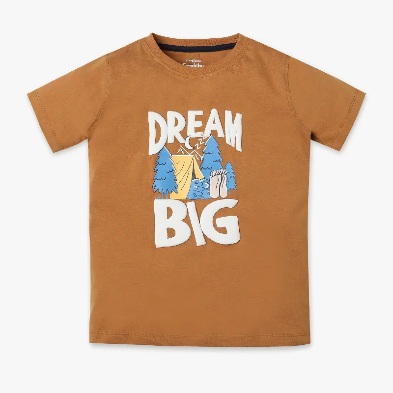 Boys Regular Fit Graphic T-Shirt