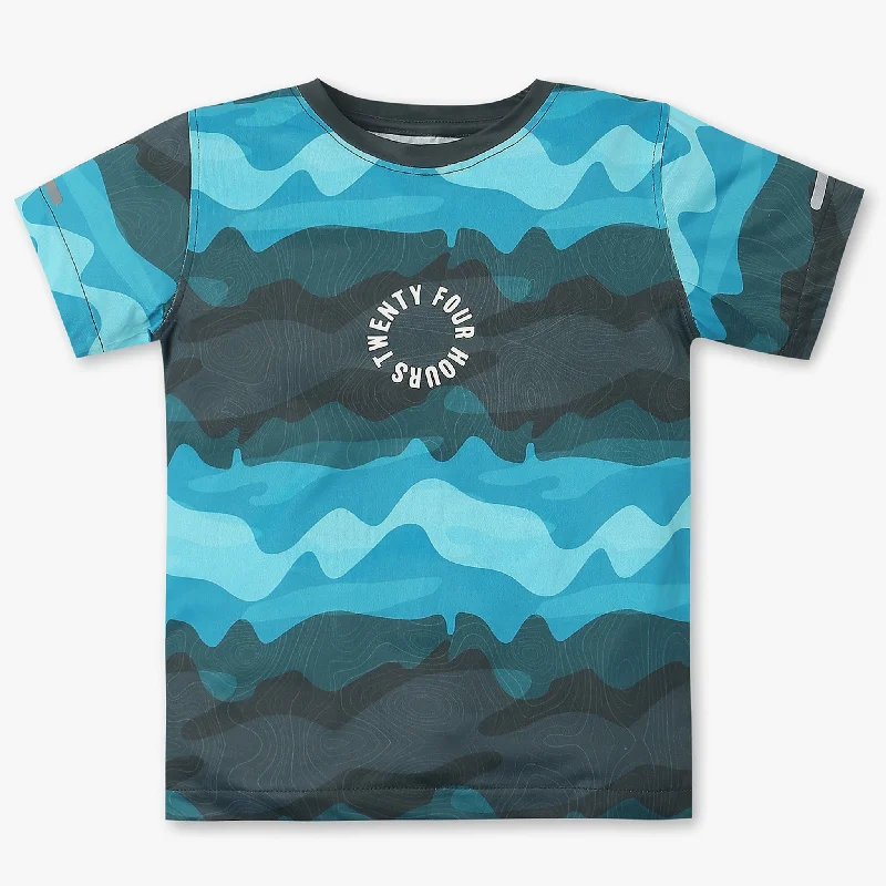 Boys Regular Fit Printed T-Shirt