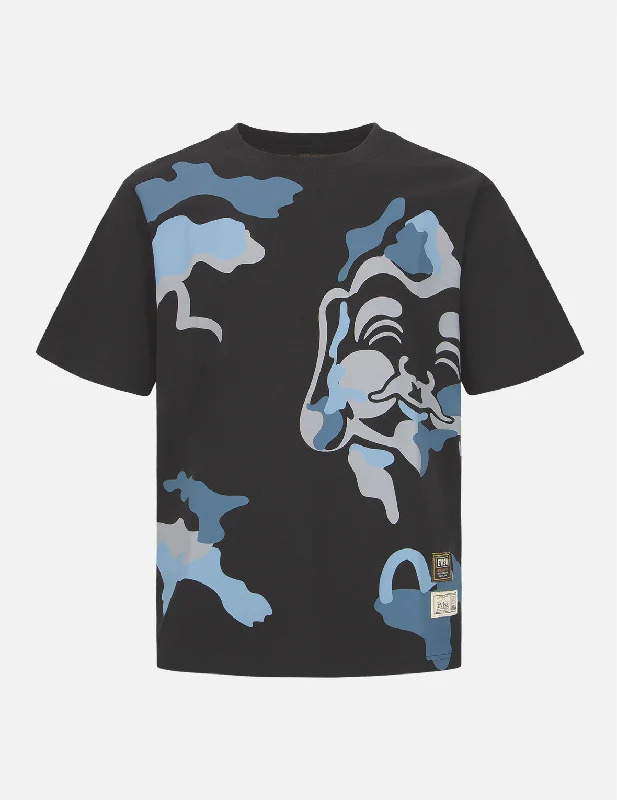 Godhead Camouflage Print T-shirt