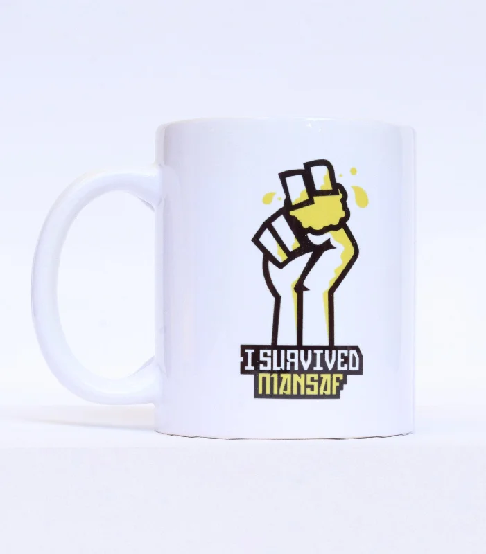 I Survived Mansaf  | Mug