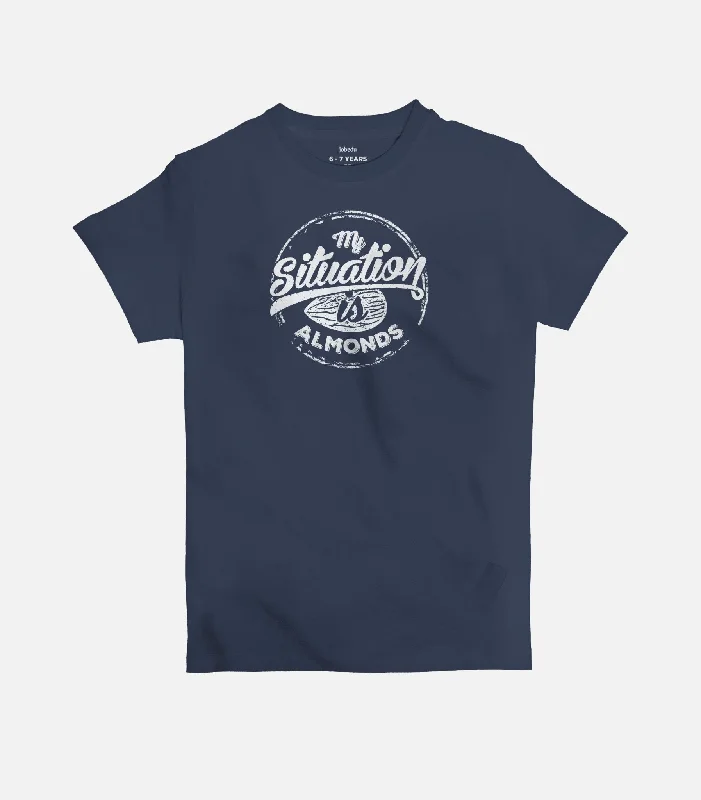 My Situation is Almonds | Kid's Basic Cut T-shirt