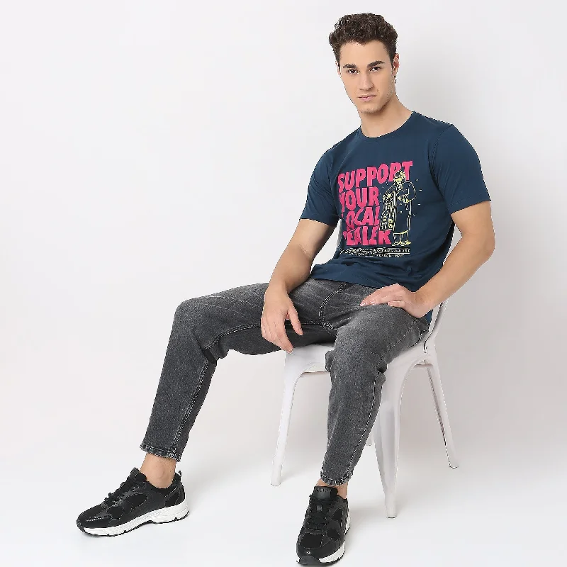 Graphic Tees - Cotton Jersey Regular Fit T-Shirt *WoW Price*