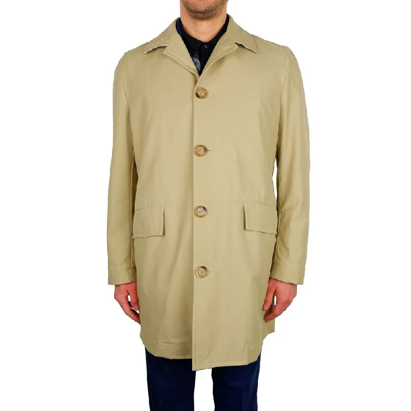 Aquascutum Classic  Trench Coat - Timeless Men's Elegance