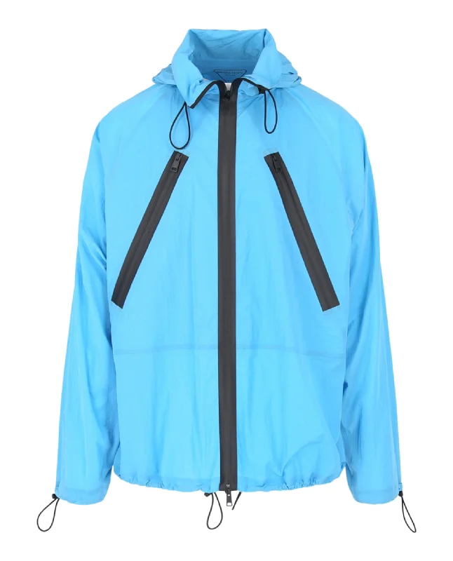 Hooded Zip Lightweight Jacket