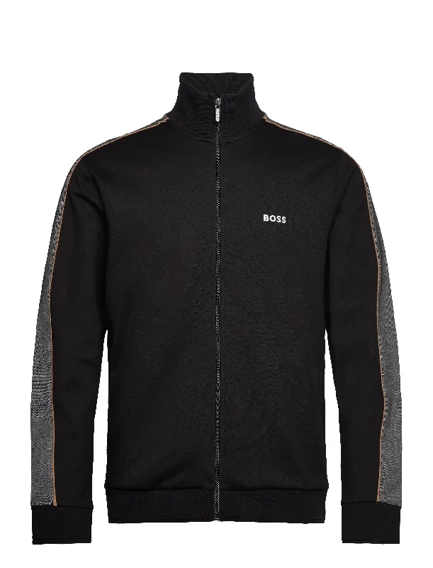 Hugo Boss Men's Tracksuit Full Zip Jacket, Black