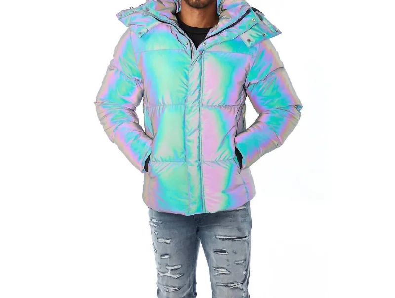 Men's Toronto Bubble Jacket In Iridescent