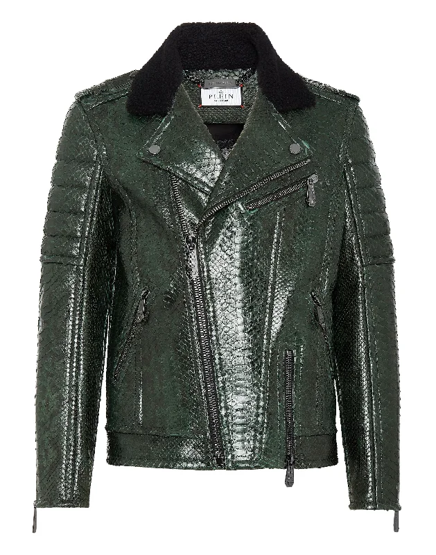 Python Biker Jacket