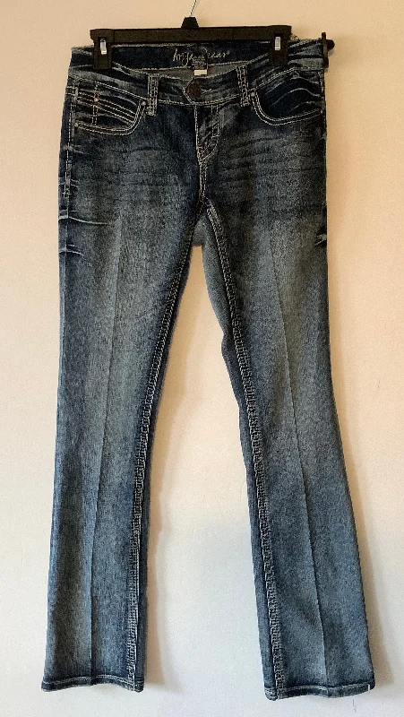 Jeans Boot Cut By Clothes Mentor In Navy, Size: 4