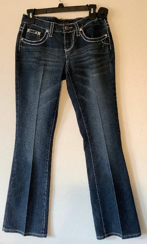 Jeans Boot Cut By Earl Jean In Navy, Size: 4