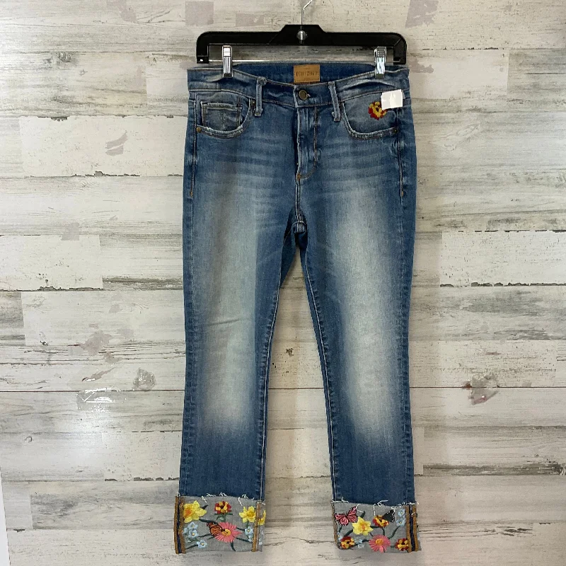 Jeans Cropped By Driftwood In Blue, Size: 4