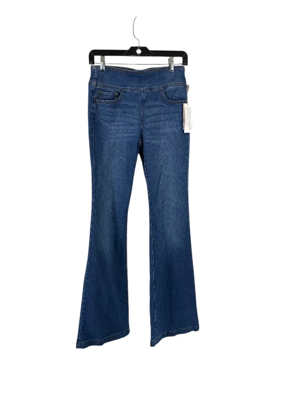 Jeans Flared By Sofia By Sofia Vergara In Blue Denim, Size: 4