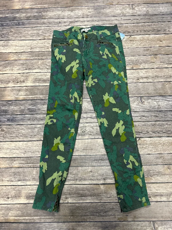 Jeans Skinny By Cabi In Camouflage Print, Size: 2